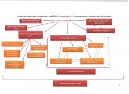 Структура управления и взаимодействия ГБДОУ детский сад № 12 Петродворцового района Санкт-Петербурга